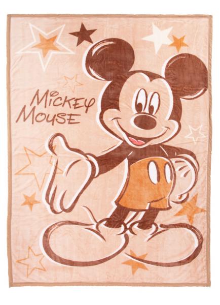 ミッキーマウス　マイクロファイバー毛布