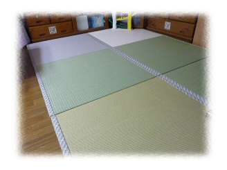 ダイケン畳　カラー畳制作　琉球畳風置き畳用　たたみくらぶ